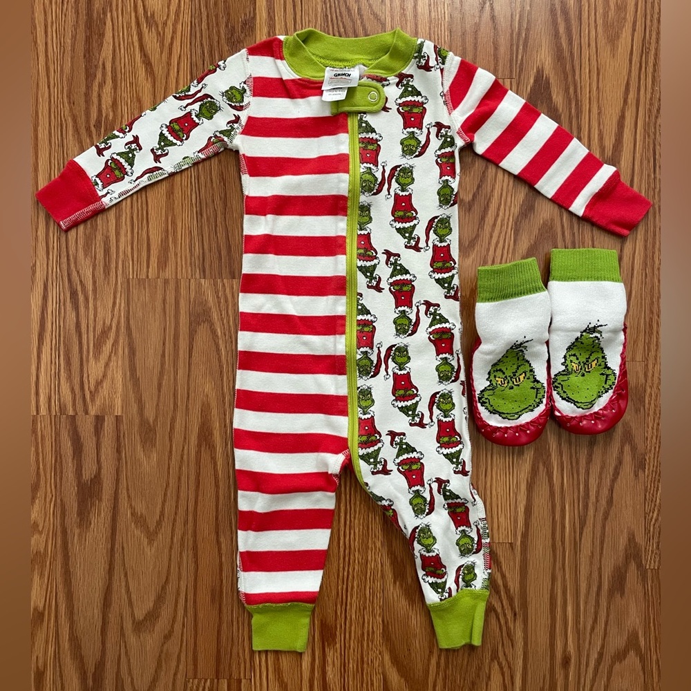 Hanna Andersson The Grinch Pajamas
